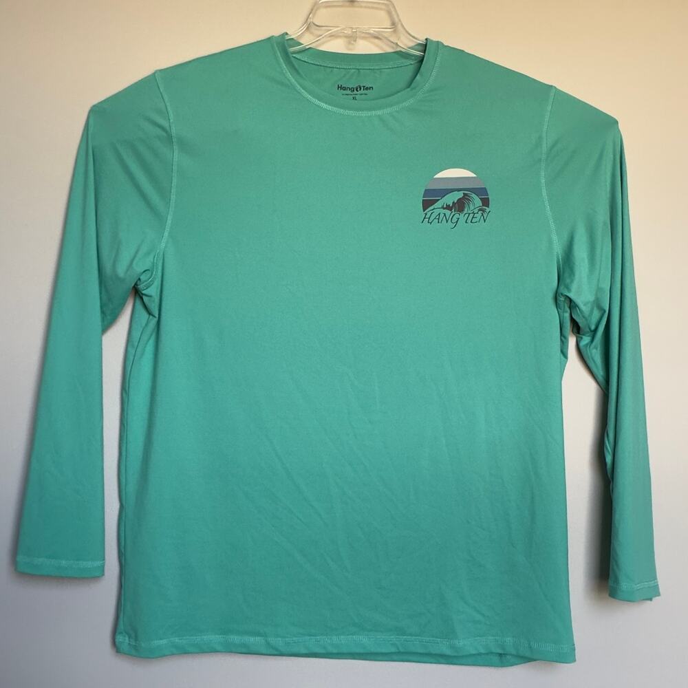 Hang Ten Long Sleeve UV Protection Shirt Size XL Fishing